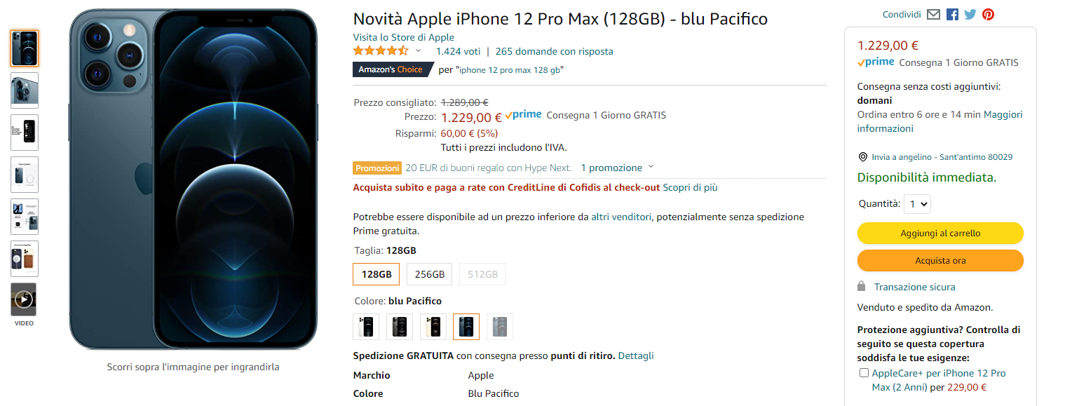 6amazon, guida definitiva, Apple iPhone 12 Pro Max . gosumania offerte e sconti amazon, guida definitiva, Apple iPhone 12 Pro Max . gosumania offerte e sconti