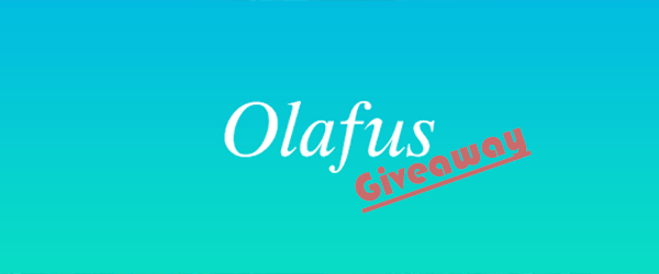 Olafus Giveaway, ricevi un fantastico premio