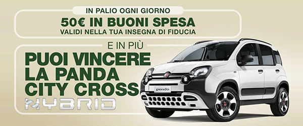 Concorso Svelto: il palio buoni spesa e Fiat Panda