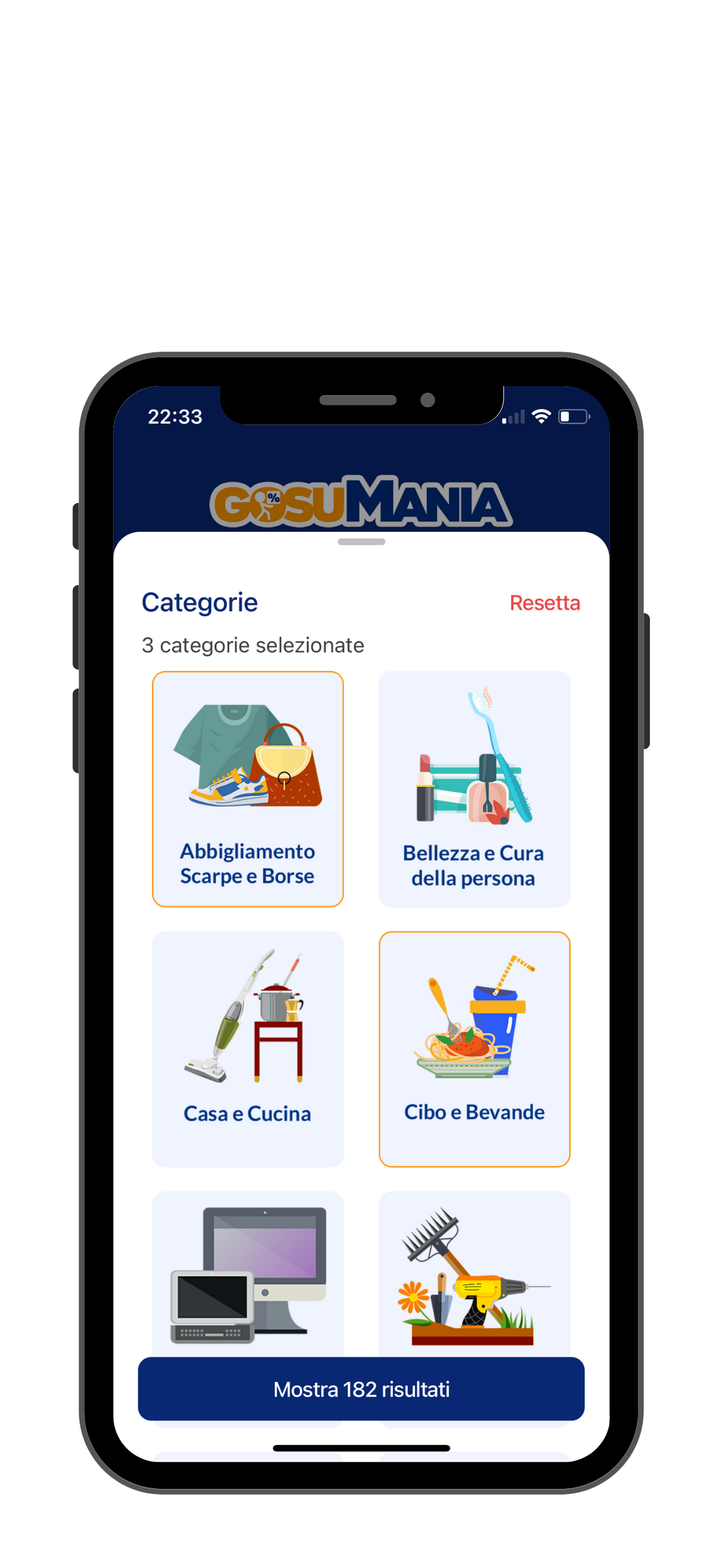 Categorie App cosumania Amazon sconto offerte codici coupon