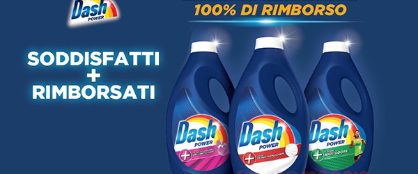 Concorso Dash Power: Soddisfatti & Rimborsati